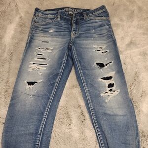 American Eagle High Rise Jegging Women's 8 Jeans